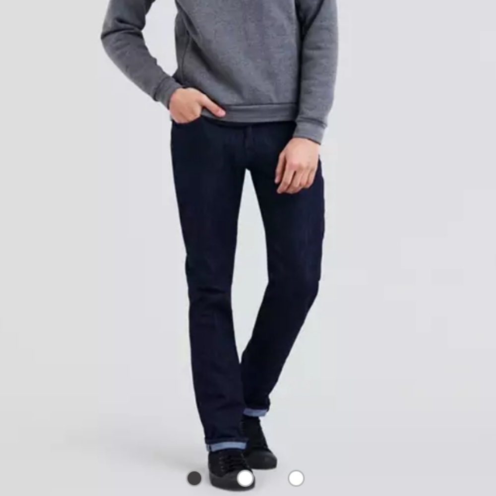 Levis commuter 511 jeans indigo denim